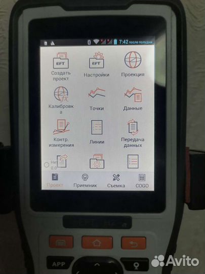 Eft M1 gnss RTK ровер GSM/gprs