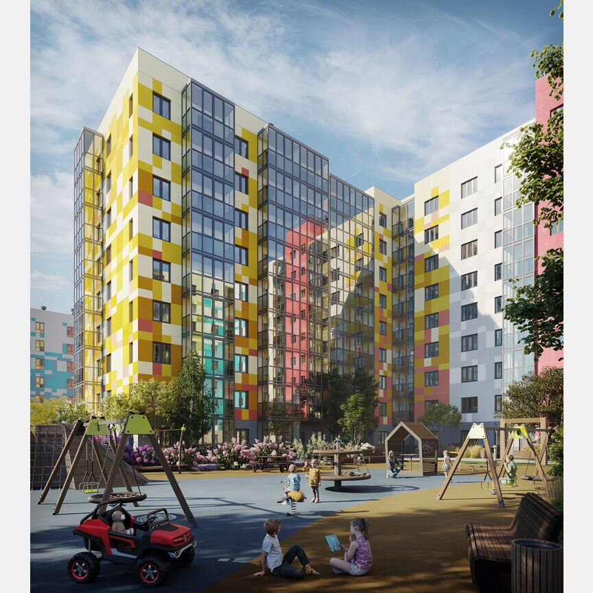2-к. квартира, 56,9 м², 2/9 эт.