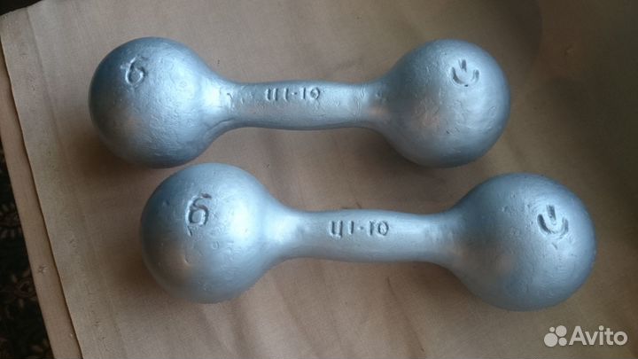 Гантели 6 кг