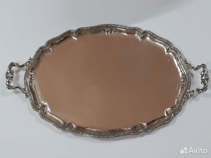 Большой Поднос Серебро 800 пр Париж 1880 г