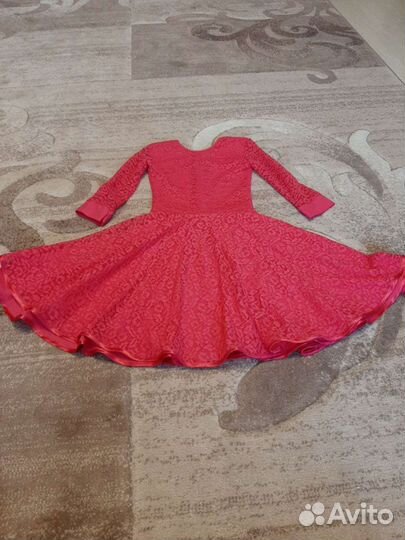 Платье рейтинговое для спортивных бальных танцев