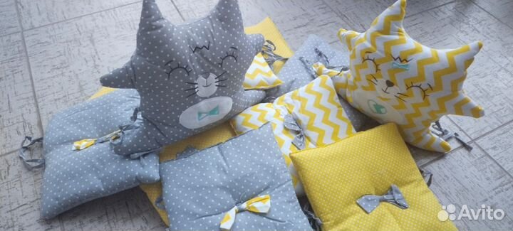 Бортики в детскую кроватку