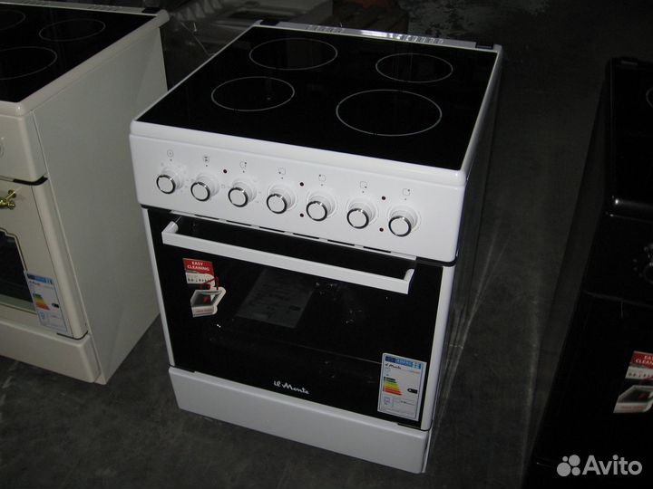 Кухонная плита новая 50 и 60 см стеклокер
