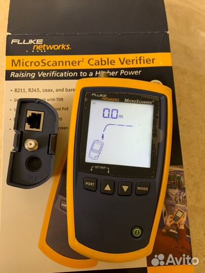 Fluke microscanner2 тестер