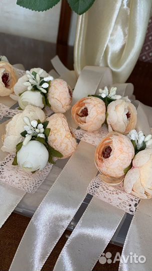 Браслетики для подружек невесты