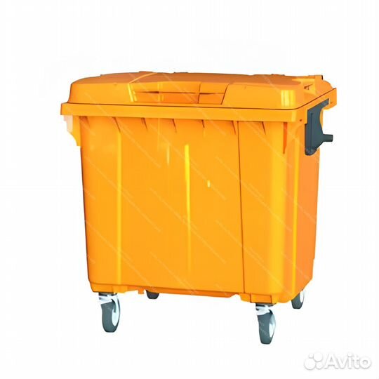 Пластиковый евроконтейнер 1100л П-1672