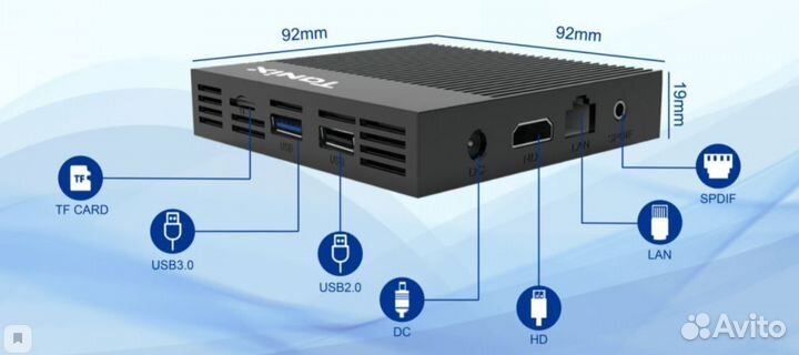 Тв приставка TV BOX Tanix X4 проц. Amlogic S905X4