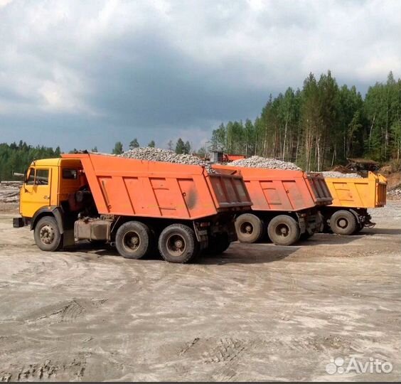 Песок щебень