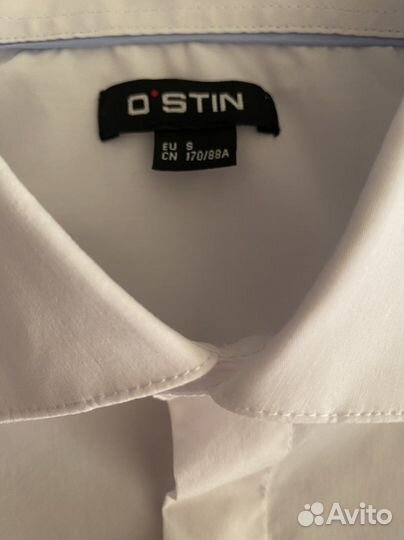 Рубашка Ostin белая размер 170