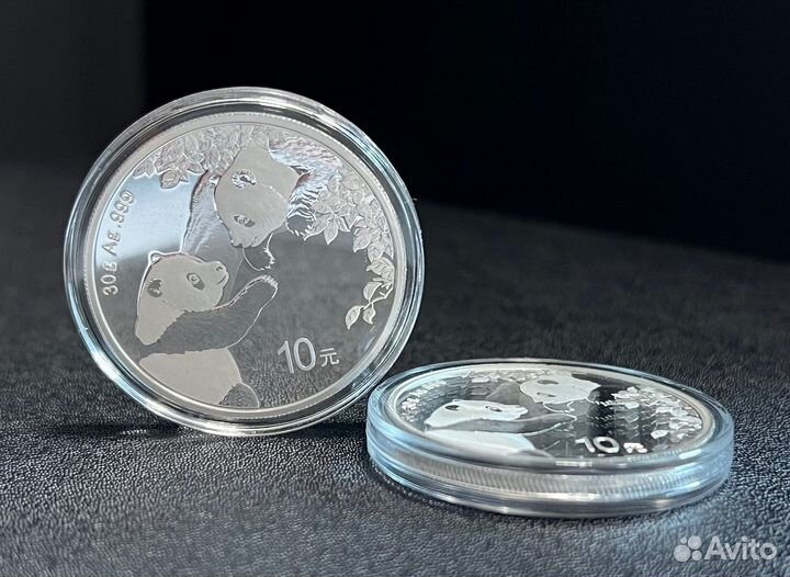 Серебряная монета 