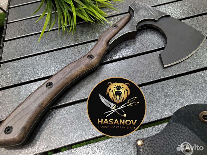 Топор цельнометаллический с накладкой