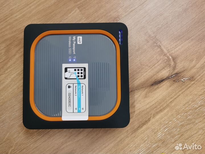 Wd my passport. Беспроводной SSD диск 500гб