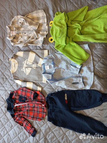 Одежда на мальчика пакетом 68-80