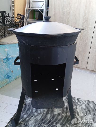 Чугунный казан 10 литров