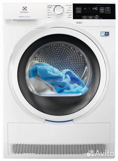 Сушильная машина Electrolux EW8H358S, белый