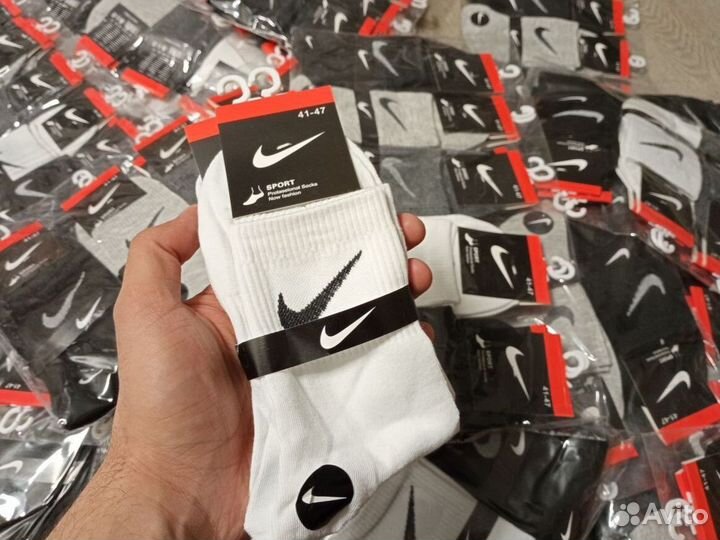 Носки nike высокие
