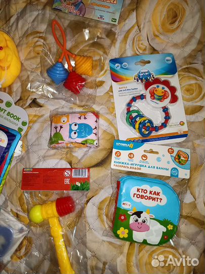 Развивающие игрушки для малышей новые