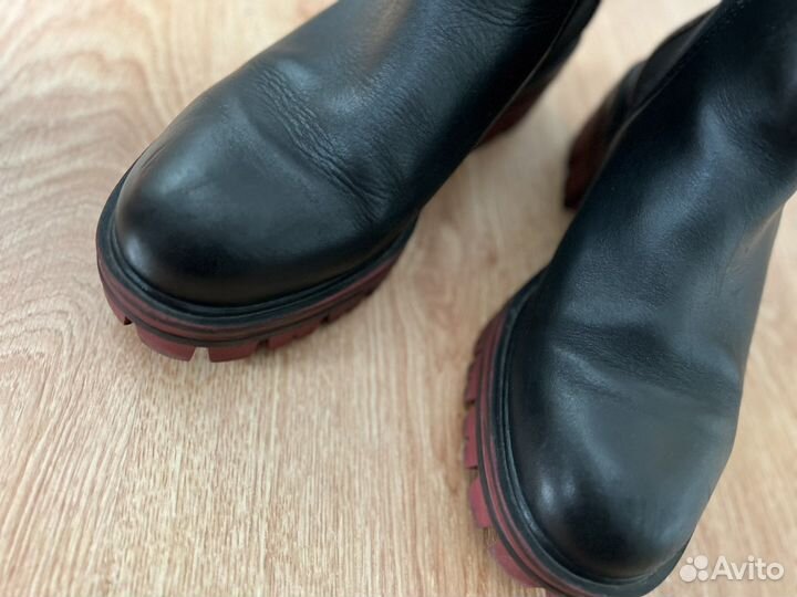 Ботинки челси кожаные Tamaris 38 размер