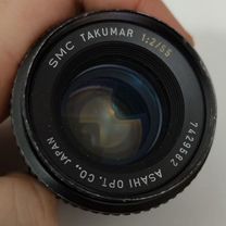 Объектив Asahi opt.co SMC takumar 1:2/55