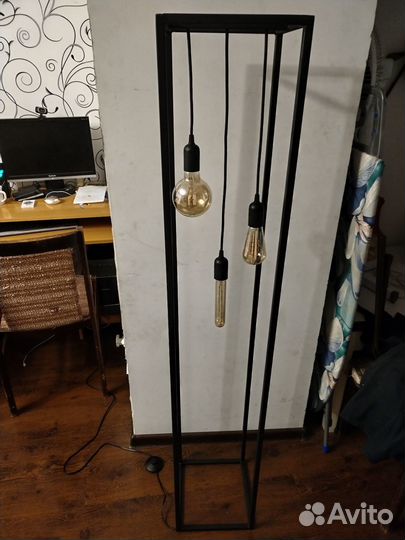 Торшер в стиле лофт