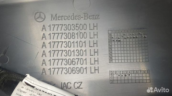 Дверная карта Mercedes A W177 2018, 2020