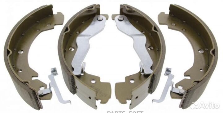 Mapco 8831 Колодки тормозные барабанные