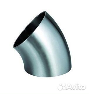 Отвод для выпускной системы - 76мм 45* SS201