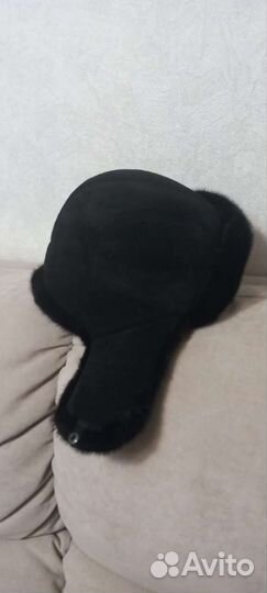 Шапка ушанка мужская