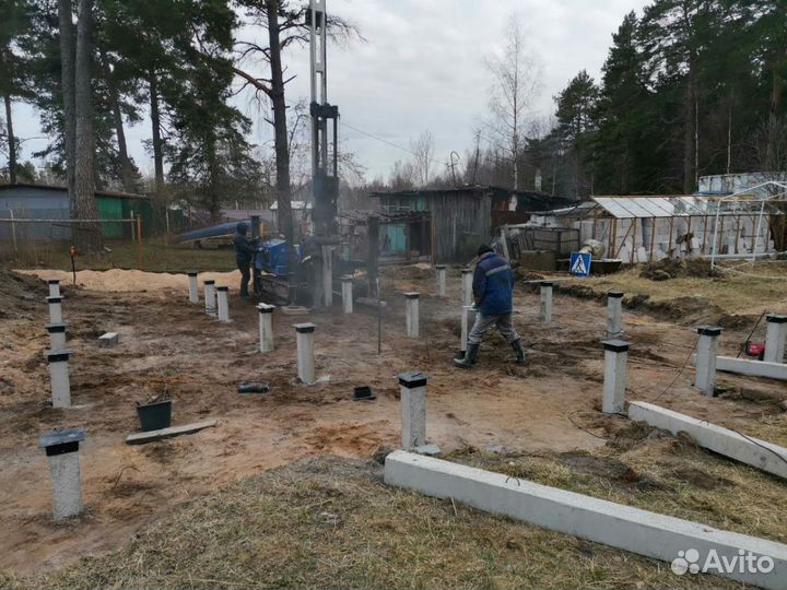 Железобетонные сваи 150*150