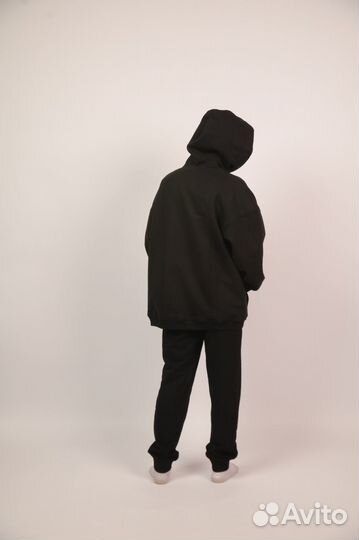 Зип худи черное оптом