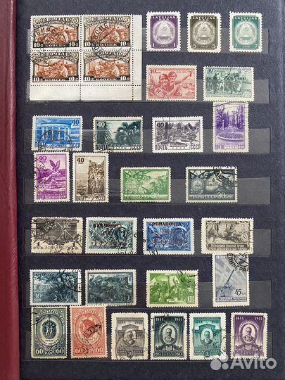 Альбом с марками 1914-59 гг
