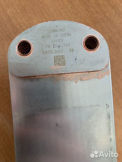 Маслоохладитель Cummins ISX15