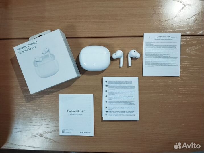 Bluetooth наушники honor choice earbads x3 lite