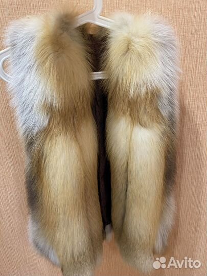 Жилетка меховая женская 42-46