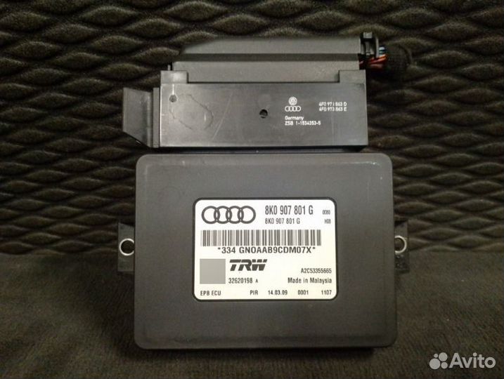 Блок парковочного тормоза Audi A4 B8 2007-2012