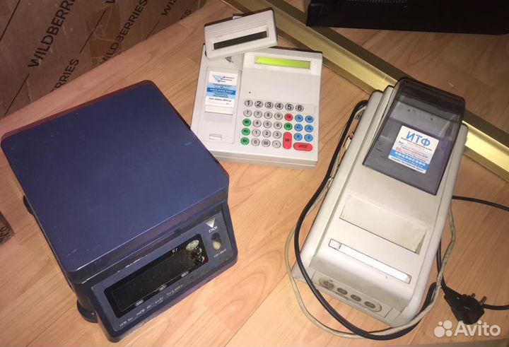 Весы Digi принтер чеков