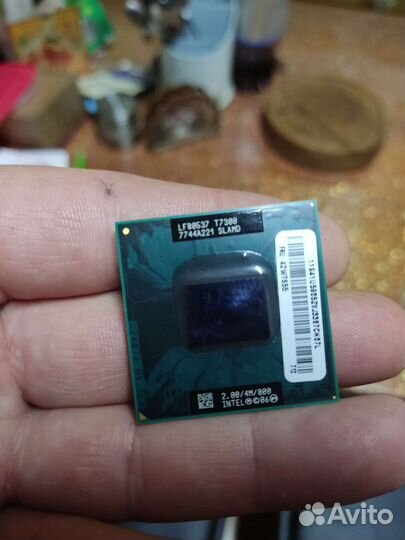 Процессор для ноутбука Intel T 7300 2ядра Сокет-P