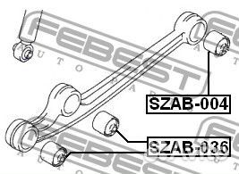 Сайлентблок передний нижнего рычага