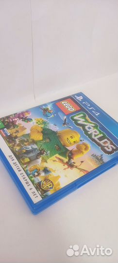 Игровой диск на ps4 Lego Worlds