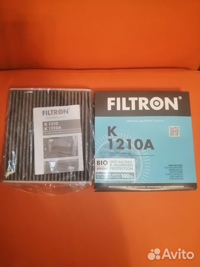 Фильтр салонный Filtron k1210a Camry 50