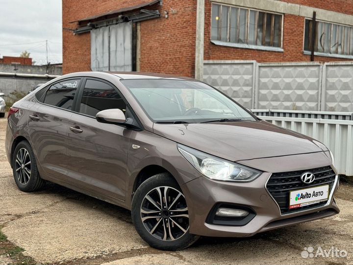 Hyundai Solaris 1.4 МТ, 2018, 125 260 км