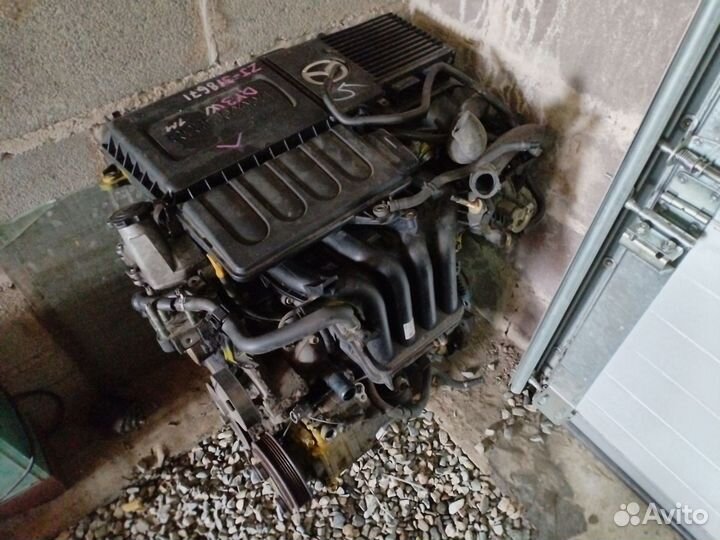 Двигатель Mazda demio dy3w 1.3