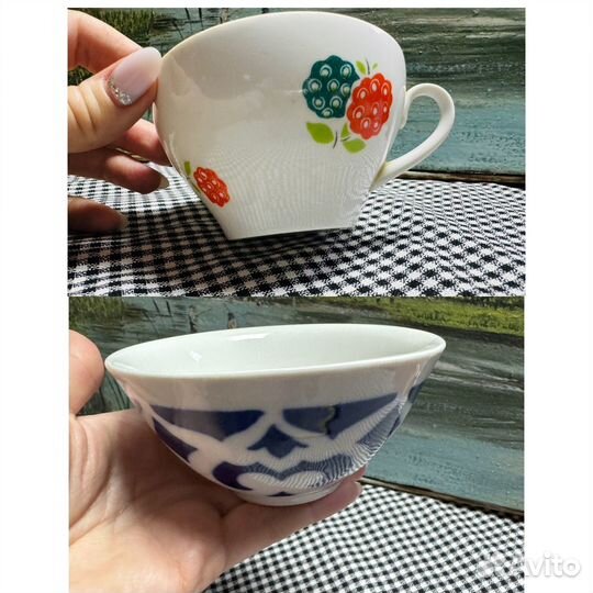 Фарфоровые чашки СССР