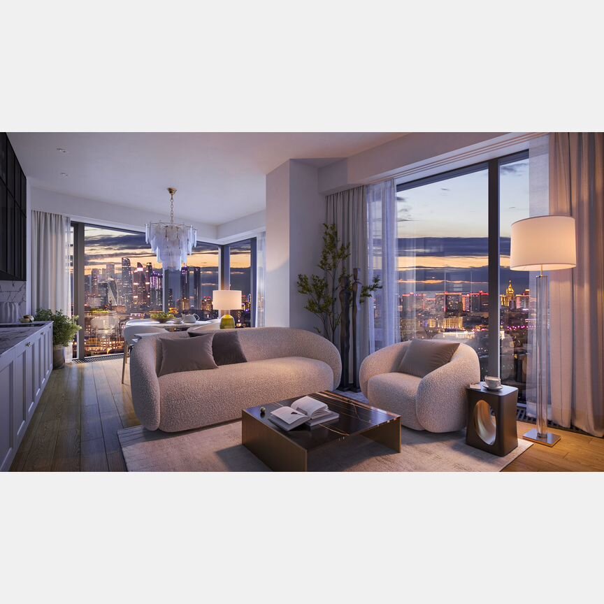 3-к. квартира, 82,1 м², 2/26 эт.