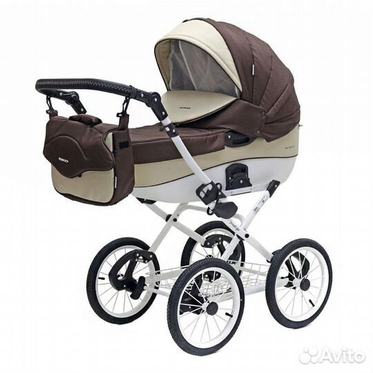 Детская коляска Riko Bruno Ecco Prestige 2 в 1