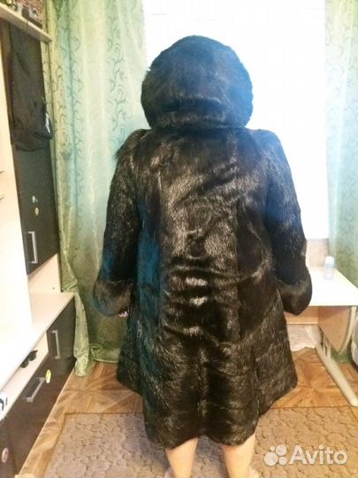 Шуба нутрия р.56-62