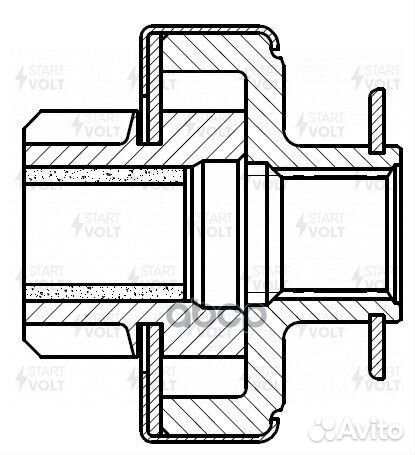 Бендикс Лада 2101-2107/2123/21214 н/о (тип