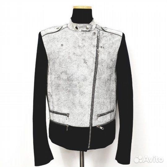 Куртка косуха кожаная женская sandro