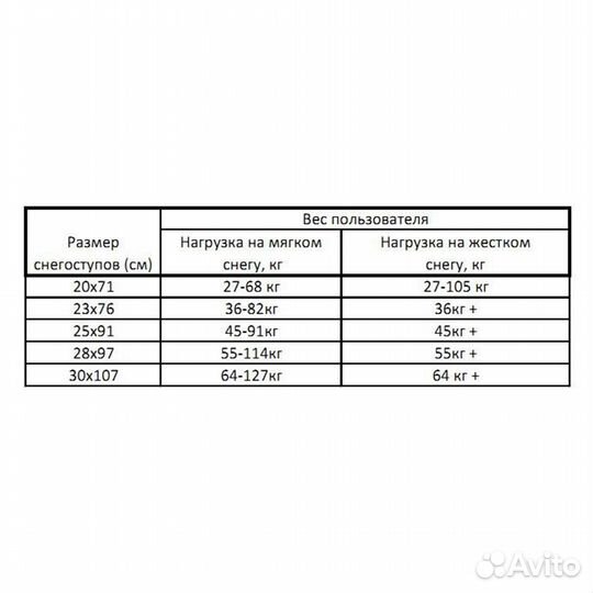 Tramp снегоступы Wide XL 30x107 см(красный) / 30*