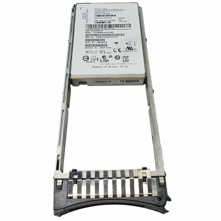 [00Y2413] Жесткий Диск Ibm 200gb Sas 2,5" Ssd 00y2413